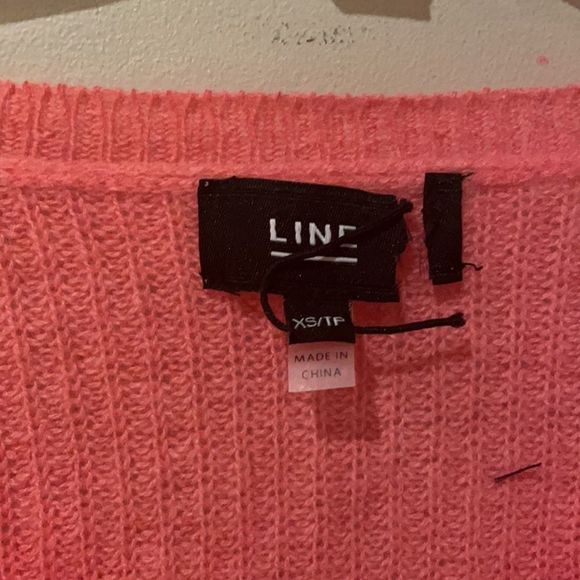 Line. Nala v-neck pure Cashmere sweater extra small coral - Picture 5 of 6